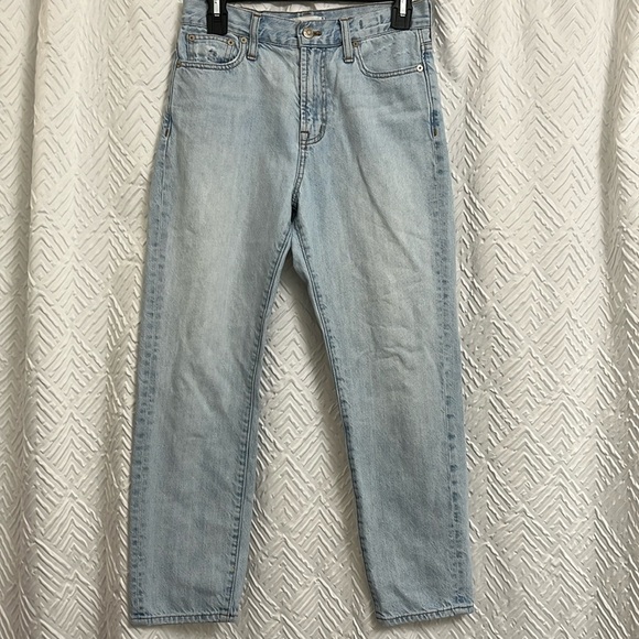 Madewell The Perfect Vintage Jeans Light Wash Size 26 - Picture 3 of 6